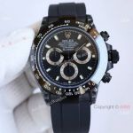 Super Clone Rolex Daytona BLAKEN Extra-thin Watch So Matt Black 7750 Movement